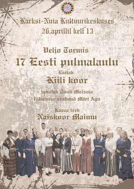 Kontsert, Veljo Tormis 17 Eesti pulmalaulu